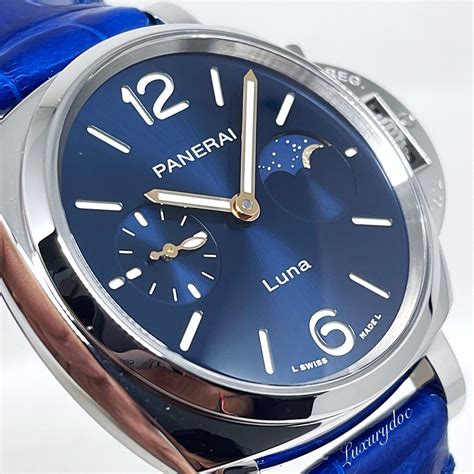 panerai moonphase price|panerai luminor due straps.